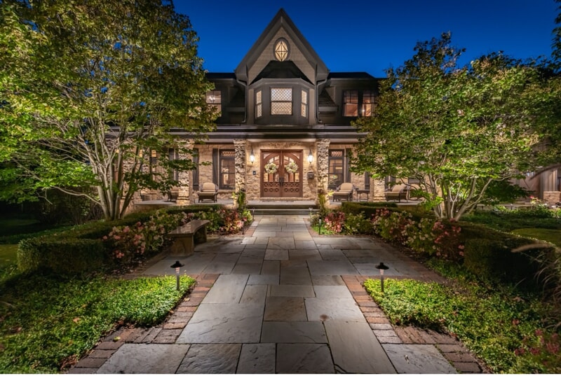 Myers park landscape lighting